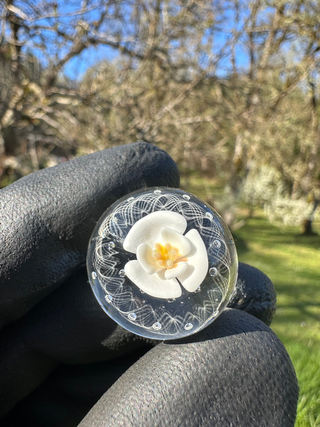 Fleur Bubble Trap Marble