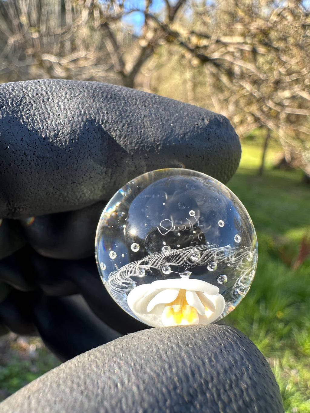 Fleur Bubble Trap Marble